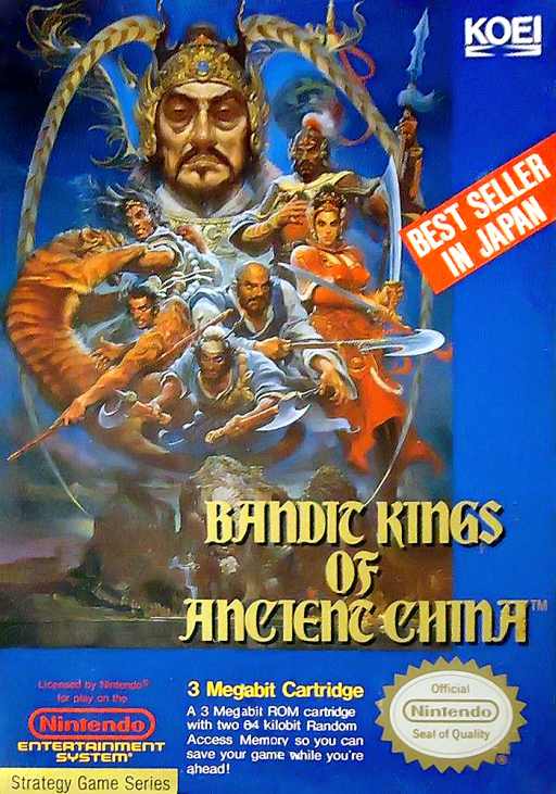 Bandit Kings of Ancient China Nes